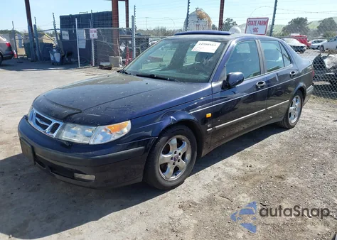 1999 Saab 9-5 Se из США, поврежденный, VIN YS3EF48E9X3005985